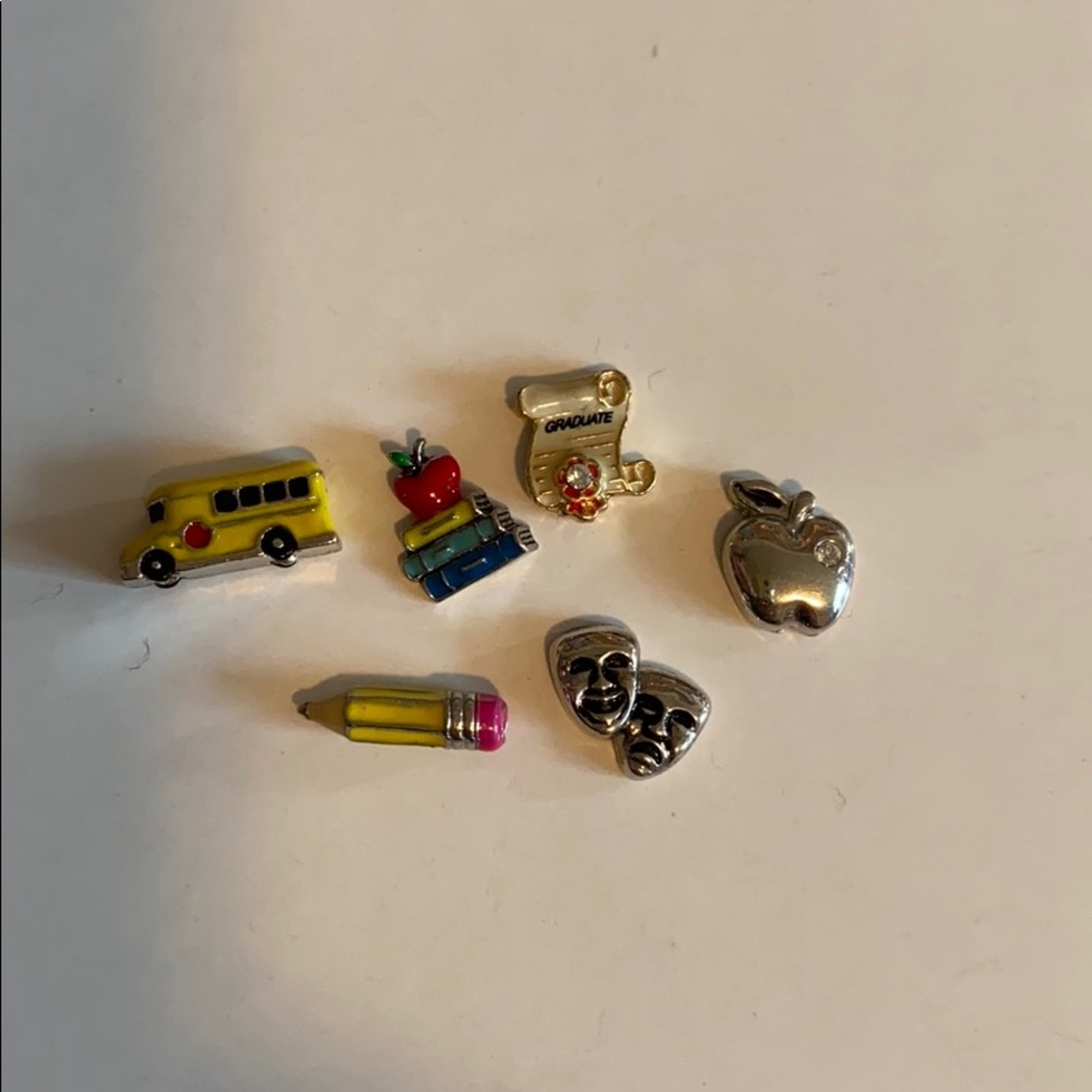 Origami Owl School Charms (6)